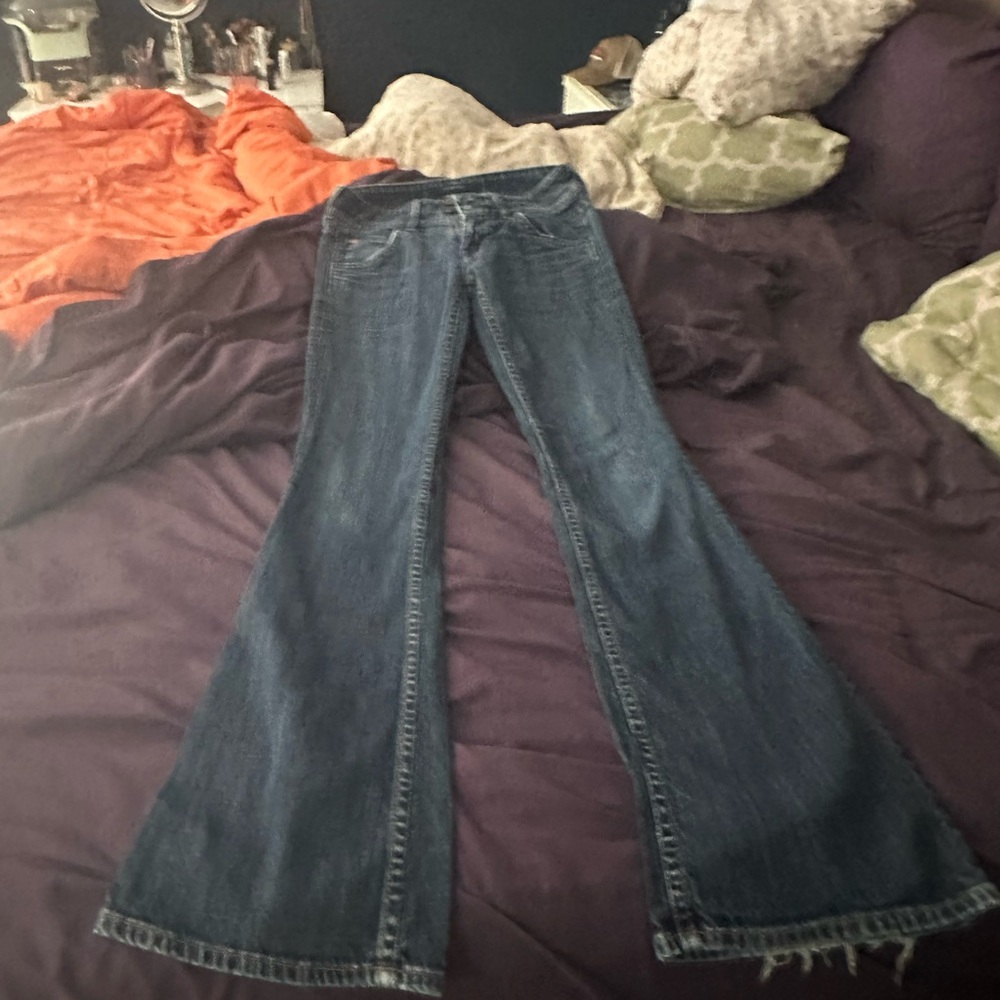 Hudson Jeans Dark Blue Flare Women's Jeans